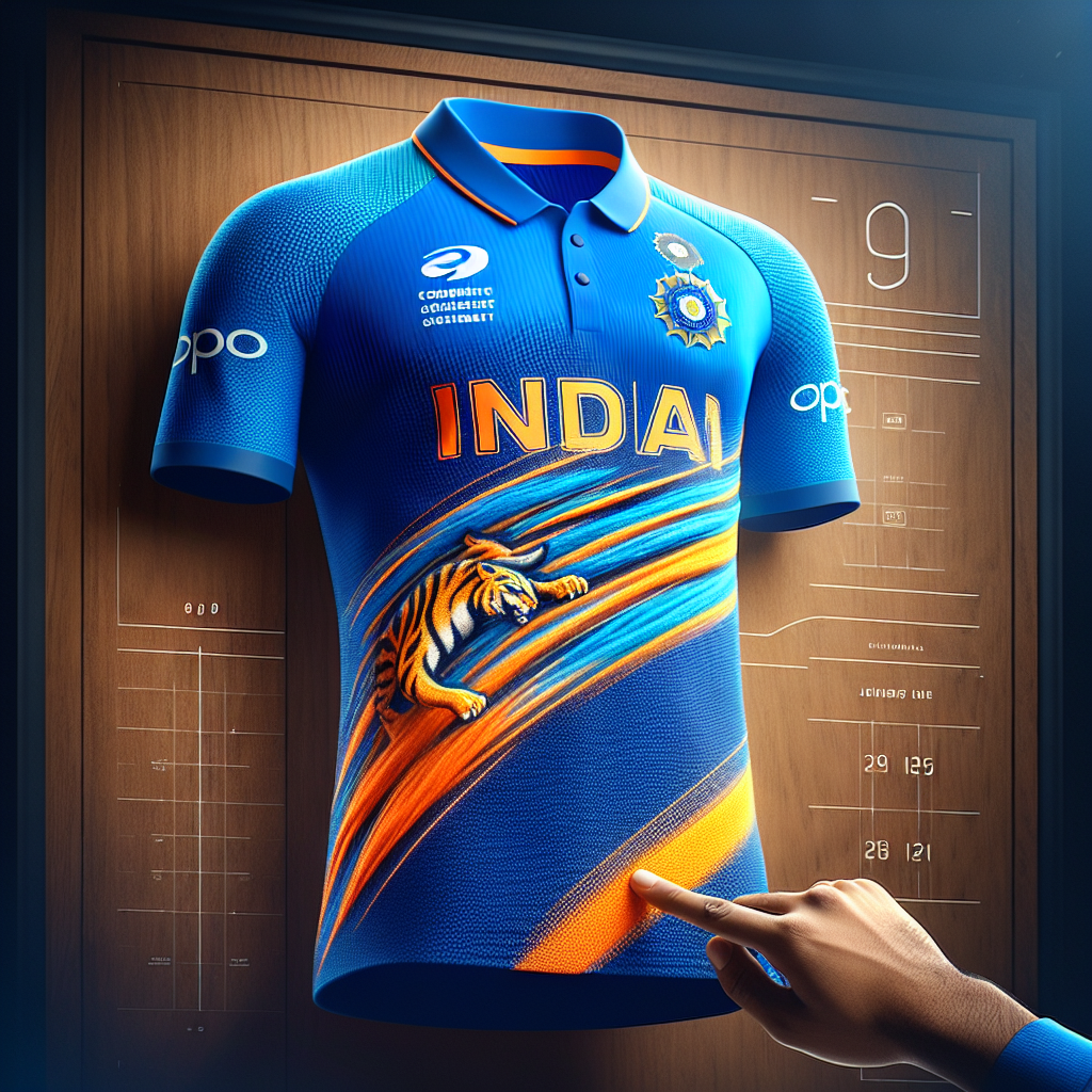 Revamping Tradition: The New Indian Cricket Team Jersey Unveiled