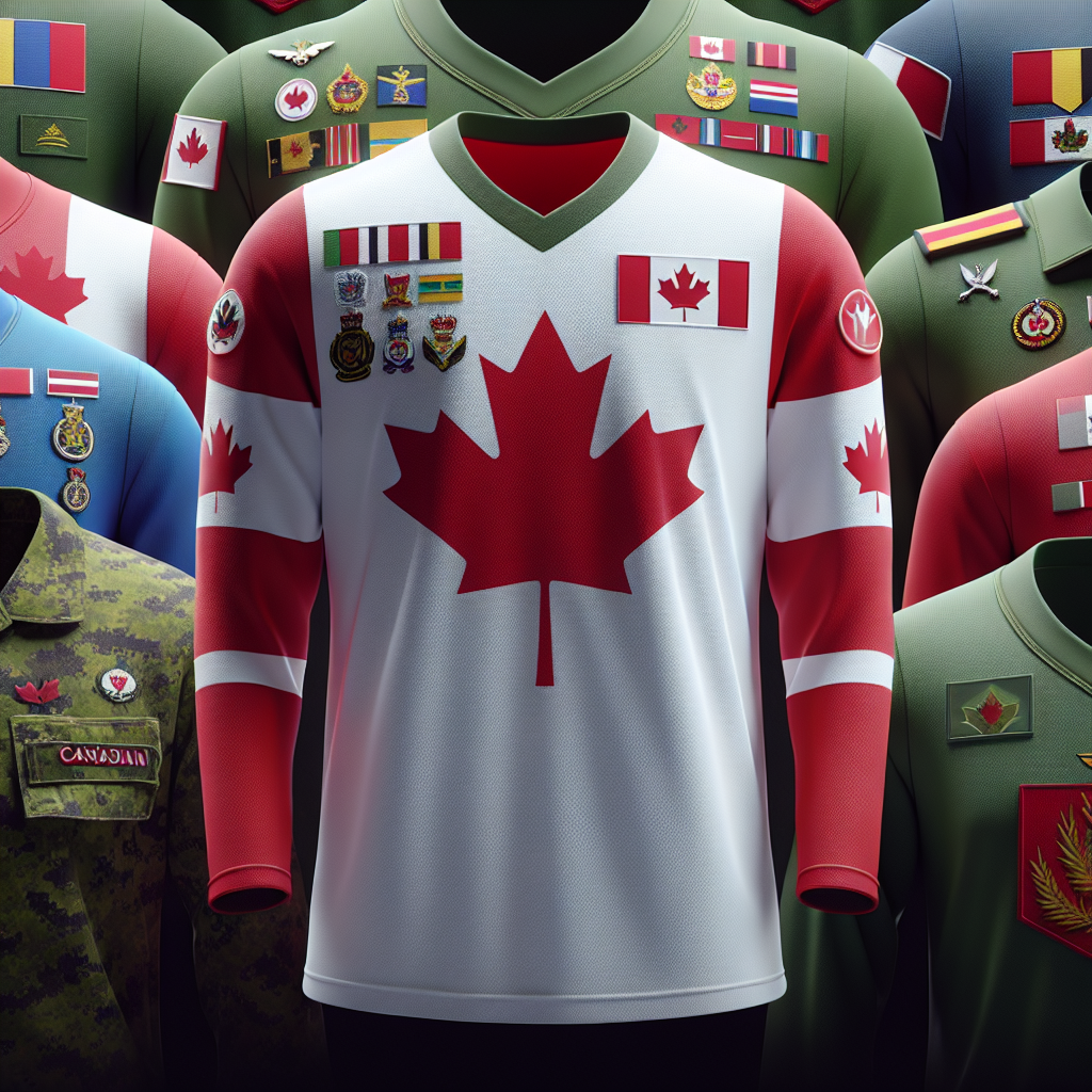 Honoring Valor: The Significance of Canadian Military Tribute Jerseys