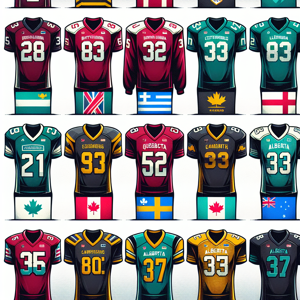 Exploring High School Football Jerseys Across Canada