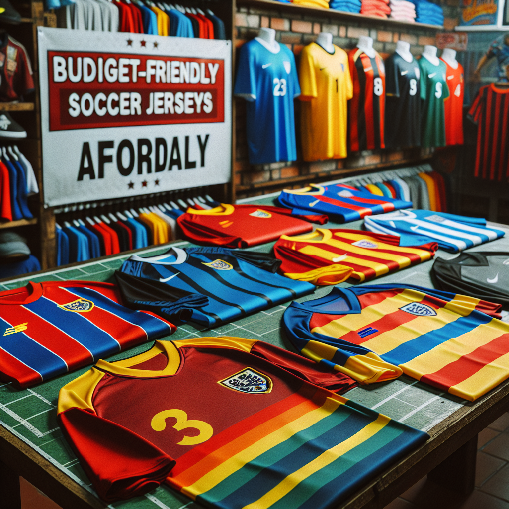 Affordable Soccer Jerseys: Quality Gear on a Budget