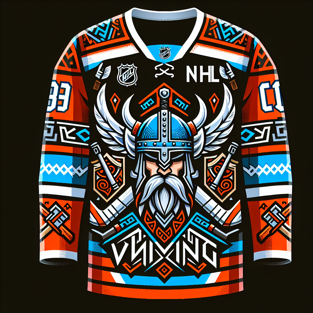 Exploring the Unique Blend of NHL and Vikings Jersey Design