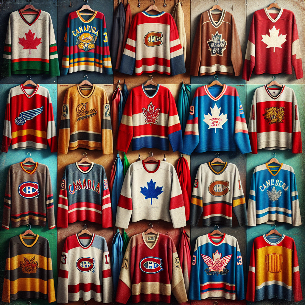 Exploring Custom Vintage Hockey Jerseys in Canada: A Guide