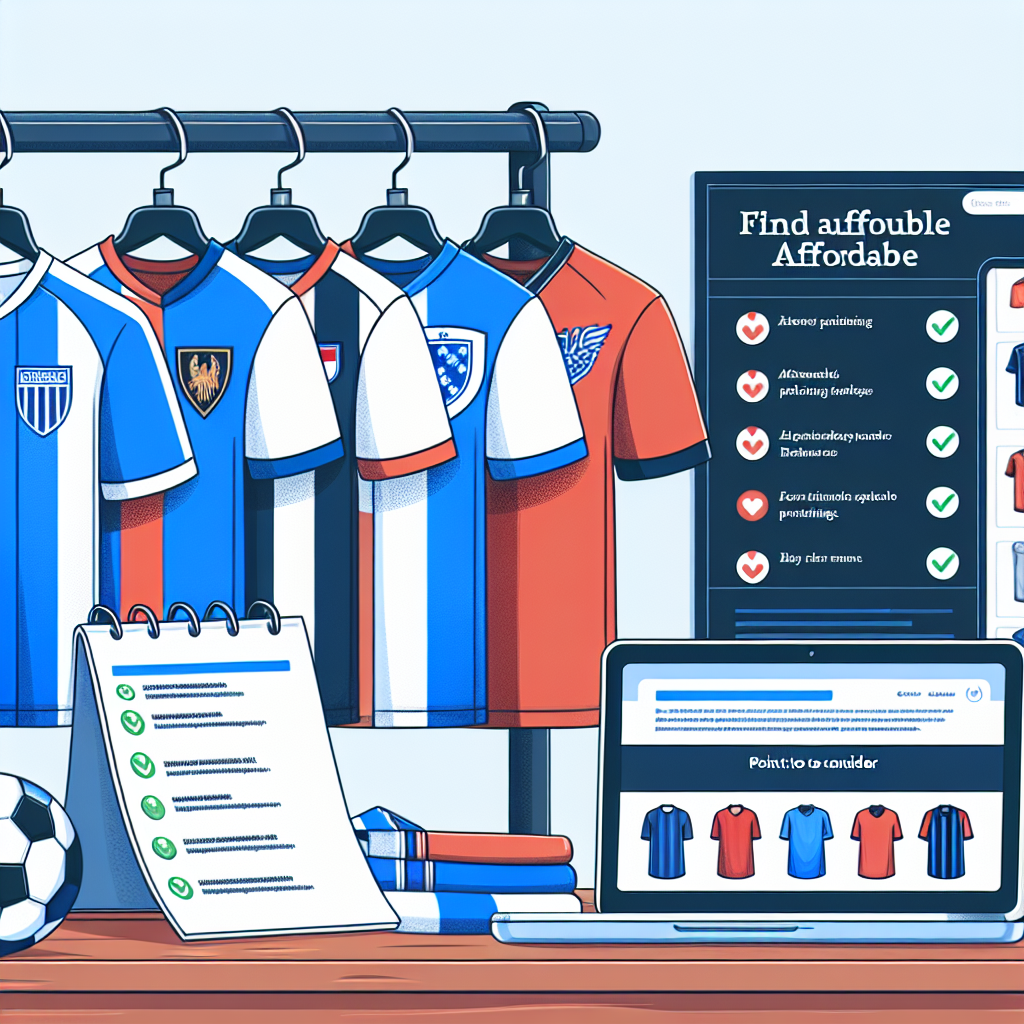 Finding Affordable Soccer Jerseys: A Guide for Fans