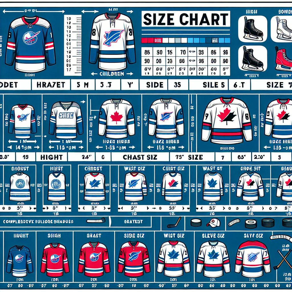 Decoding Hockey Jersey Sizes: A Comprehensive Size Chart Guide